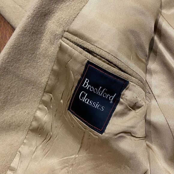 Gayfers Brookford Classics Vintage Camel Hair Sports Blazer Tan Men's 40R/Medium - Picture 7 of 11